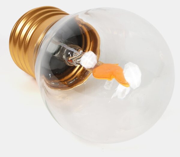 Sinsay - Lampă LED decorativă în formă de bec Edison - galben