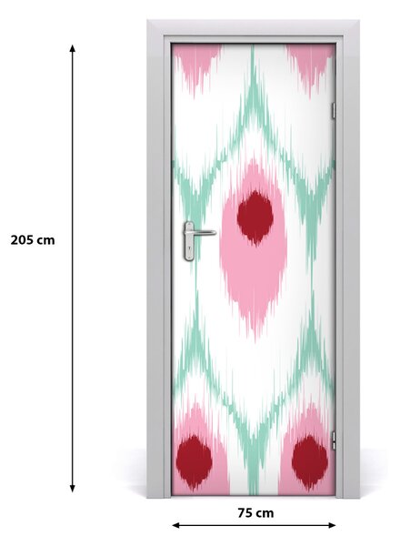 Autocolante pentru usi model de acasă păun