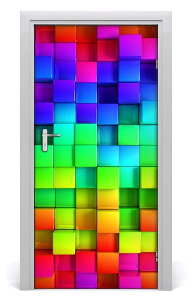 Autocolante pentru usi cutii colorate