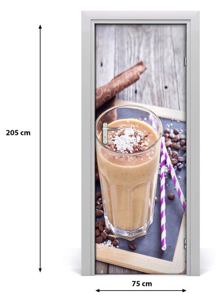 Autocolante pentru usi cocktail de ciocolata