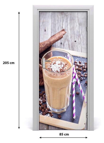 Autocolante pentru usi cocktail de ciocolata