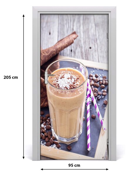 Autocolante pentru usi cocktail de ciocolata