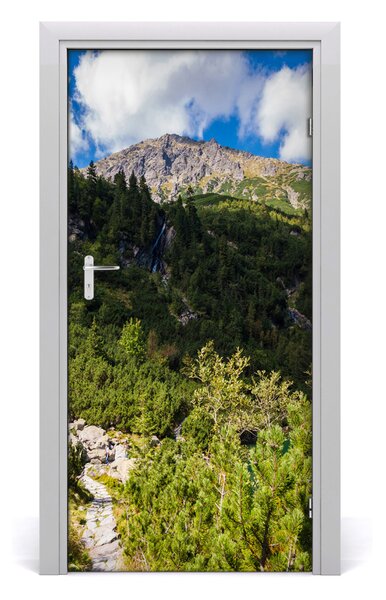 Autocolante pentru usi Marine ochi Tatry