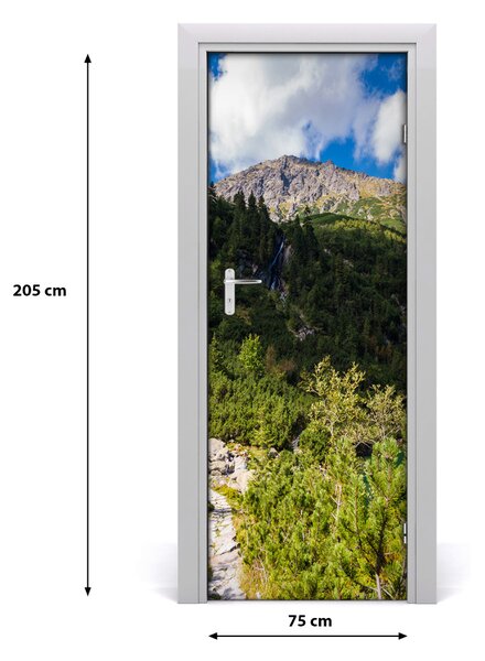 Autocolante pentru usi Marine ochi Tatry