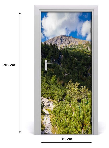Autocolante pentru usi Marine ochi Tatry