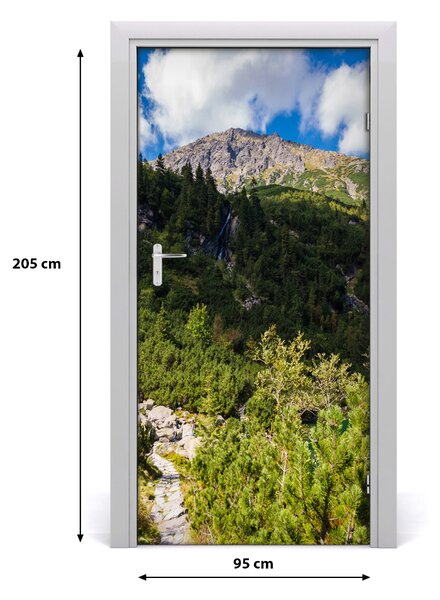 Autocolante pentru usi Marine ochi Tatry