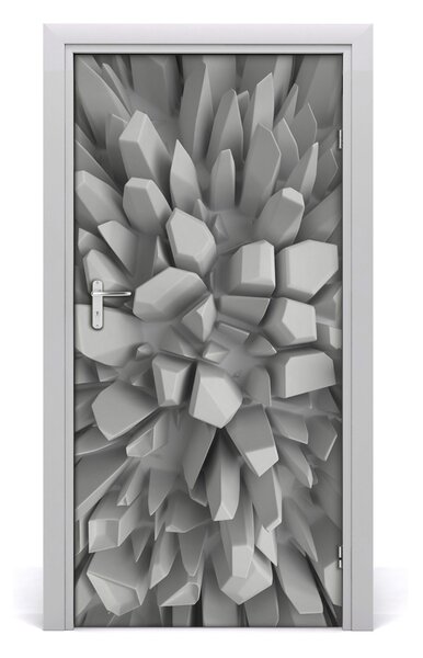 Autocolante pentru usi 3D Abstracție