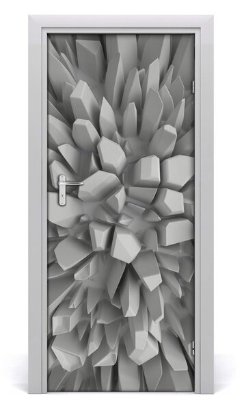 Autocolante pentru usi 3D Abstracție