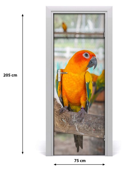 Autocolante pentru usi Parrot de perete