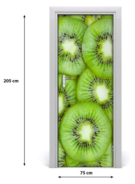 Autocolante pentru usi kiwi