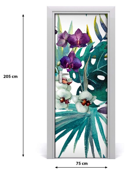 Autocolante pentru usi model Hawaii