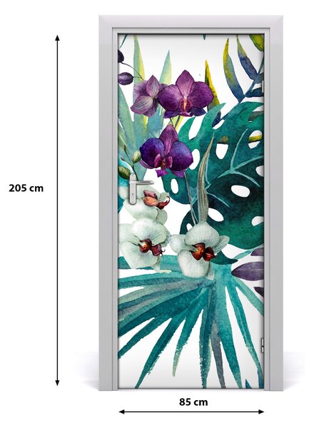 Autocolante pentru usi model Hawaii