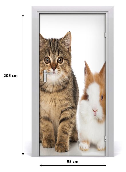 Autocolante pentru usi Animale de companie