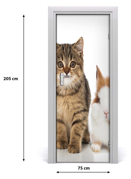 Autocolante pentru usi Animale de companie