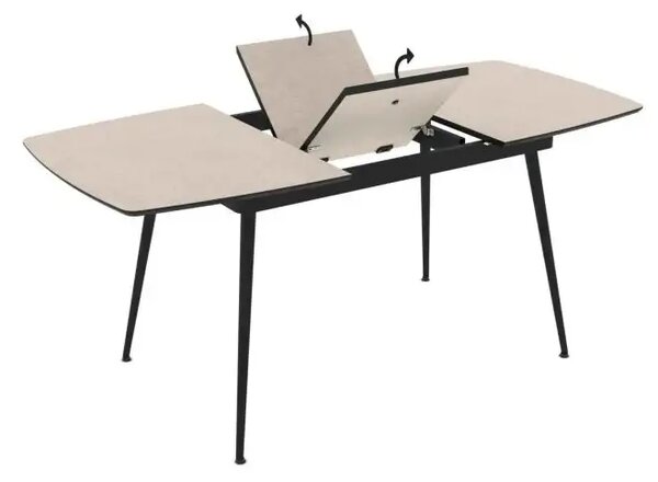Masa extensibila din Mdf Traverten,Sensey