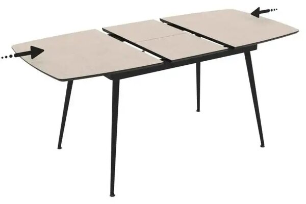 Masa extensibila din Mdf Traverten,Sensey