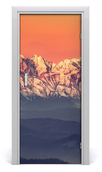 Autocolante pentru usi Panorama Tatry