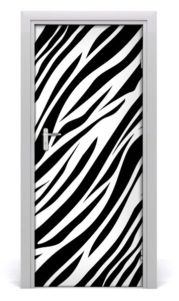 Autocolante pentru usi fundal acasă Zebra