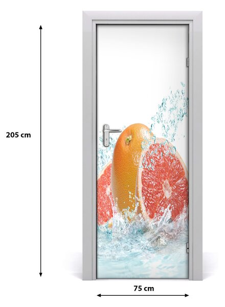 Autocolante pentru usi grapefruit