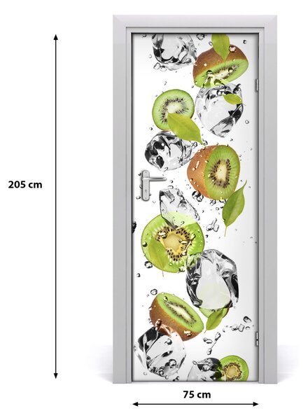 Autocolante pentru usi Kiwi si apa