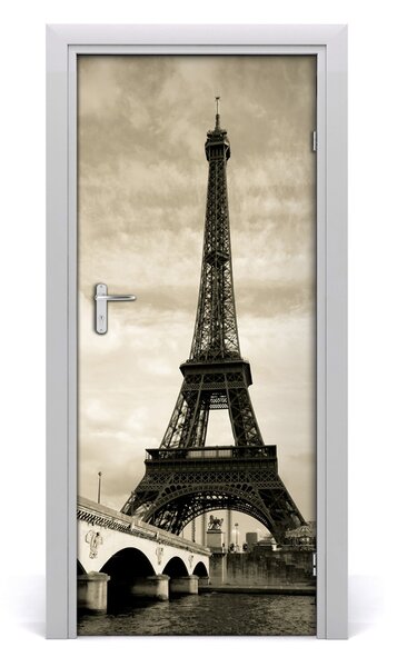 Autocolante pentru usi usa autoadeziv Turnul Eiffel