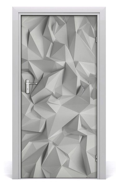 Autocolante pentru usi 3D Abstracție