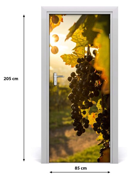 Autocolante pentru usi Peisaje pentru viticultura