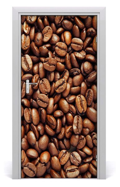 Autocolante pentru usi Boabe de cafea