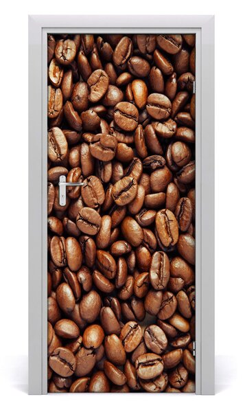 Autocolante pentru usi Boabe de cafea