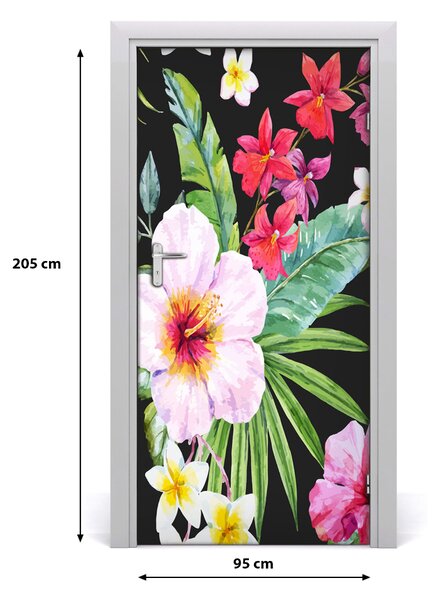 Autocolante pentru usi model Hawaii