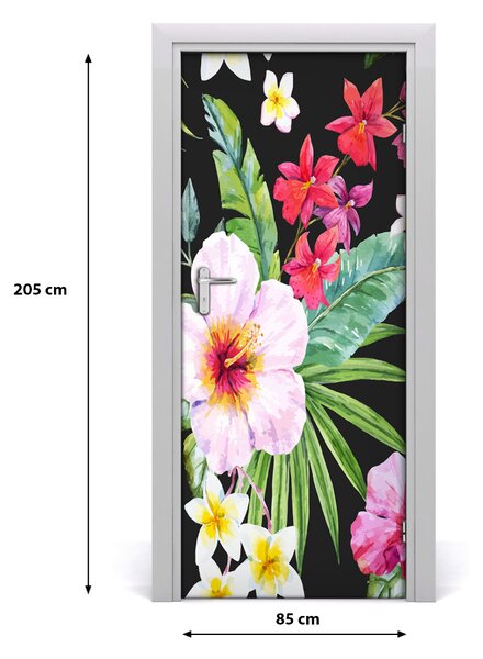 Autocolante pentru usi model Hawaii