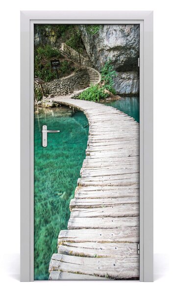 Autocolante pentru usi Lacurile Plitvice