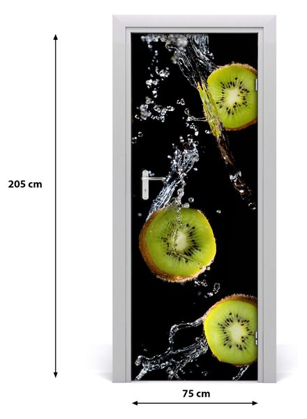 Autocolante pentru usi kiwi