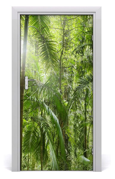 Autocolante pentru usi pădurea tropicală