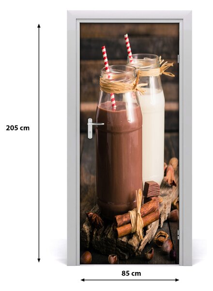 Autocolante pentru usi milkshake-uri