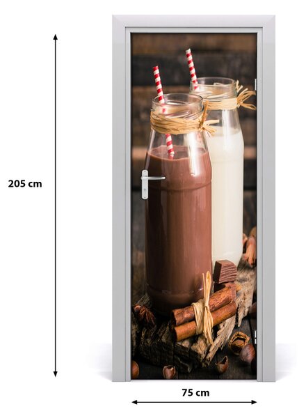 Autocolante pentru usi milkshake-uri