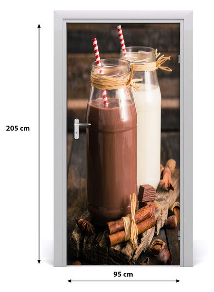 Autocolante pentru usi milkshake-uri