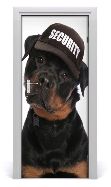 Autocolante pentru usi Rottweiler