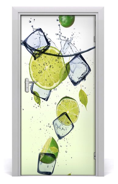 Autocolante pentru usi Limes și gheață