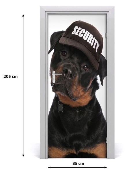 Autocolante pentru usi Rottweiler