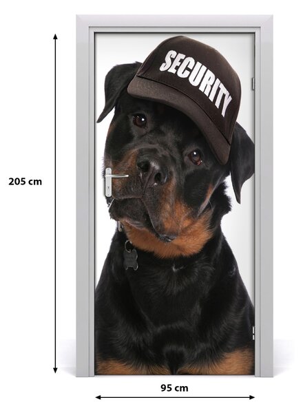 Autocolante pentru usi Rottweiler