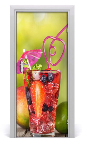 Autocolante pentru usi cocktail de fructe
