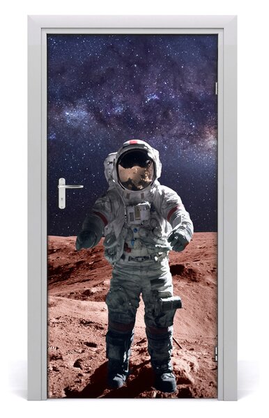Autocolante pentru usi Astronautul ușă autoadeziv