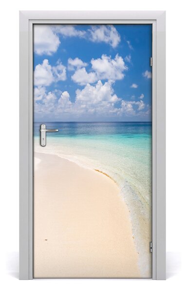 Autocolante pentru usi plaja Maldive