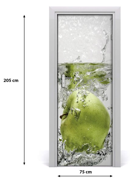 Autocolante pentru usi Apple a sub apă
