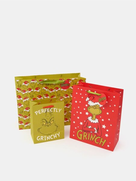 Sinsay - Sacoșă pentru cadouri Grinch - multicolor