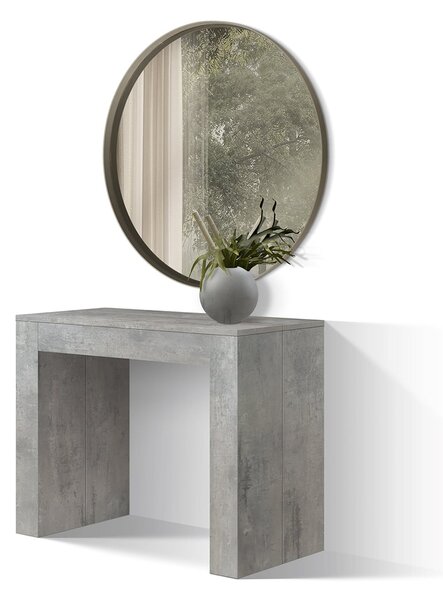 Consola extensibila tip masa Roma - GRI CIMENT - 300 cm/90 cm /76 cm - 12 - Extensibila