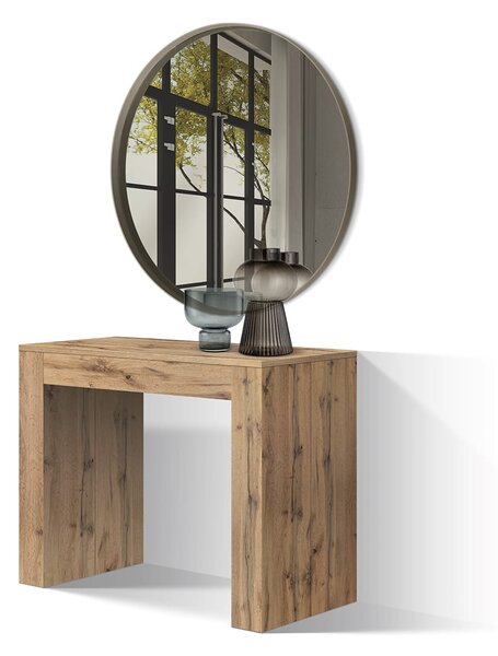 Consola extensibila tip masa Roma - RUSTIC INTEGRAL - 300 cm/90 cm /76 cm - 12 - Extensibila
