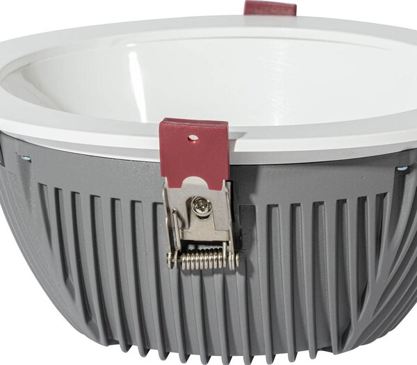 Set de 6 spoturi încastrate albe, inclusiv LED 3000K-5000K - Elias