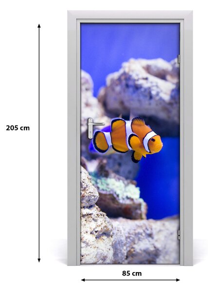 Autocolante pentru usi perete Nemo Fish